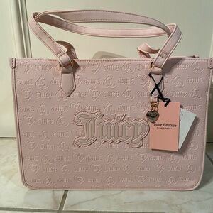 Juicy Couture Upgrade U Tote - Large travel purse, formal, party, evening, town